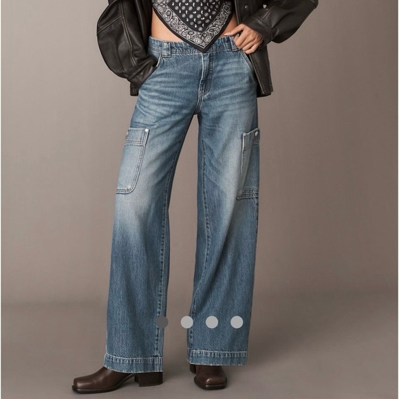 Anthropologie Denim - PILCRO Mid-Rise Cargo Jeans